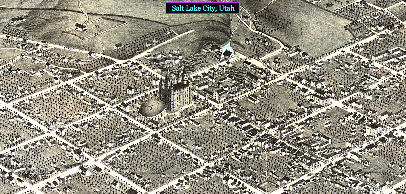 Salt Lake City, Utah, 1870